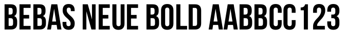 BebusNeueBold